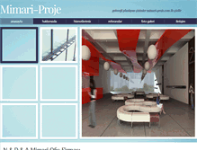 Tablet Screenshot of mimari-proje.com